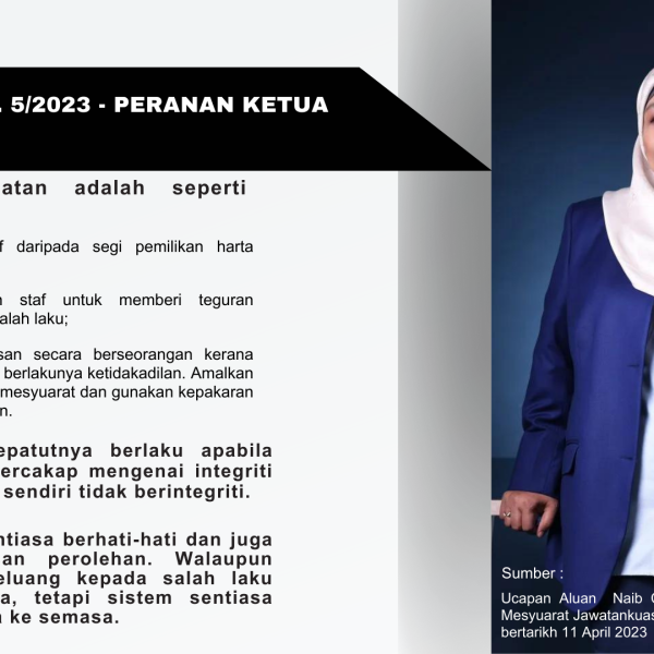 Bil. 5/2023 - Peranan Ketua Jabatan